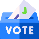 vote revenu universel flaticon logo